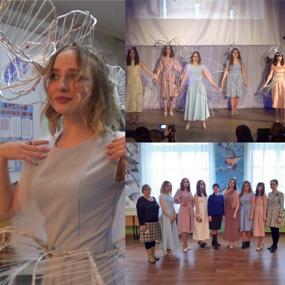 Победили в районном конкурсе моделей одежды и театров моды "Искусница-2020"