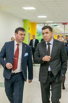 Состоялся визит губернатора Свердловской области